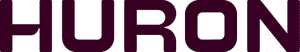 Huron aubergine logo